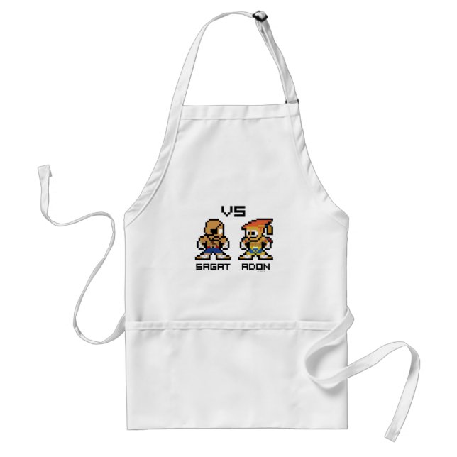8bit Sagat VS Adon Standard Apron (Front)
