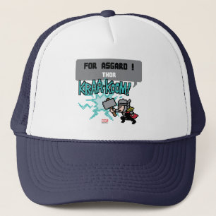 8Bit Thor Attack - For Asgard! Trucker Hat