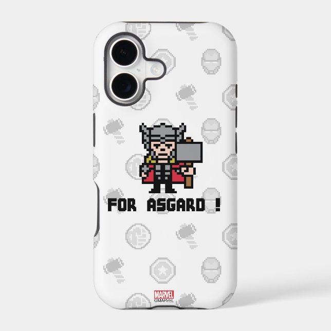 8Bit Thor - For Asgard! (Back)