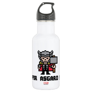 8Bit Thor - For Asgard! 532 Ml Water Bottle