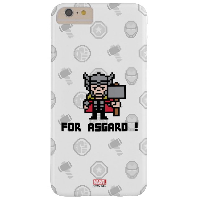 8Bit Thor - For Asgard! Case-Mate iPhone Case (Back)