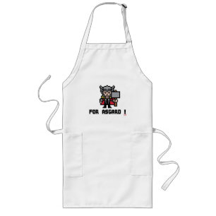 8Bit Thor - For Asgard! Long Apron