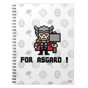 8Bit Thor - For Asgard! Notebook