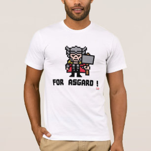 8Bit Thor - For Asgard! T-Shirt