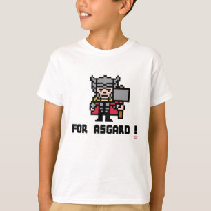 8Bit Thor - For Asgard! T-Shirt