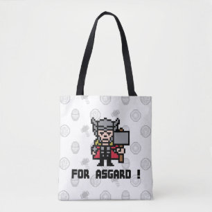 8Bit Thor - For Asgard! Tote Bag