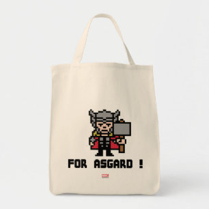 8Bit Thor - For Asgard! Tote Bag