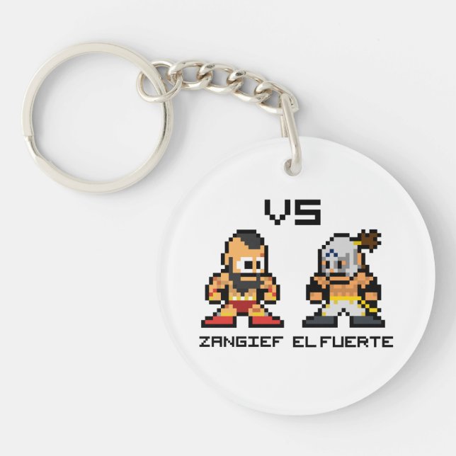 8bit Zangief CONTRE l'EL Fuerte (Devant)