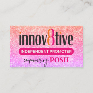 8e Posh carte de remerciements