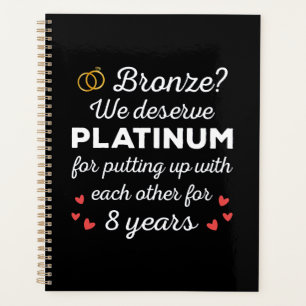 8ème anniversaire Mariage I - Bronze Funny Couple