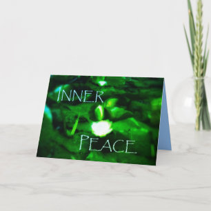 8INNER PEACE SMALL GREETING CARD