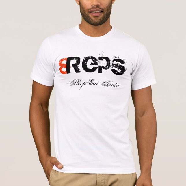 8Reps Sleep Eat Train T-Shirt (Front)