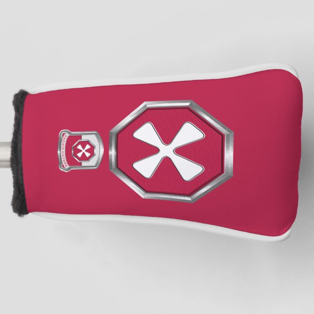 8th Army "Pacific Victors"  Golf Head Cover (Front)