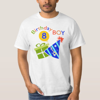 8th Birthday - Birthday Boy T-Shirt