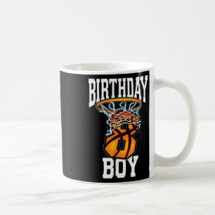 8th Birthday Bysketbyll 8 Years Old Kids Gift 1 Coffee Mug