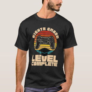 8Th Eighth Grade Level Complete Graduation Video G T-Shirt