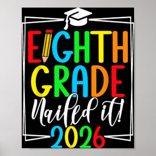 8th Grade 2026 Middle School Graduation _2 Poster