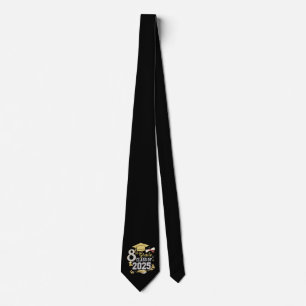 8th Grade Class Of 2025 Graduate Graduation Tie