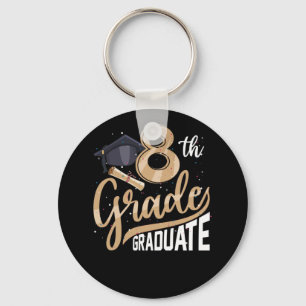 8th Grade Graduate Class 2022 Graduation Senior Keychain
