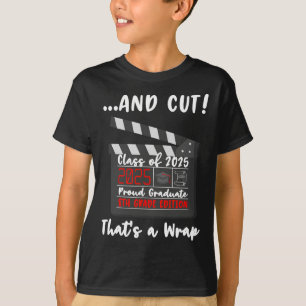 8th Grade Graduation 2025 Funny Graduate Last Day  T-Shirt