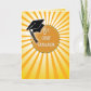 8th Grade Graduation Hat on Sun Card