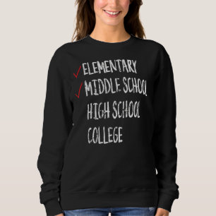 8th Grade Graduation Middle School Graduation Sweatshirt