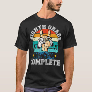 8th Grade Level Complete Gamer Class Of 2022 Gradu T-Shirt