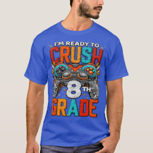 8th Grade Level Unlocked Game On 8th Grade Back To T-Shirt