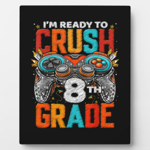 8th Grade Level Unlocked Game On Back To School Plaque