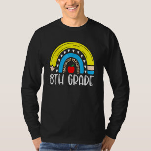 8th Grade Rainbow Kids Teachers Field Day 2022 Bac T-Shirt