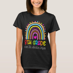 8th Grade Rainbow Teacher Team Eighth Grade Squad T-Shirt