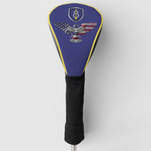 8th Infantry Division “Pathfinder” Eagle Golf Head Cover