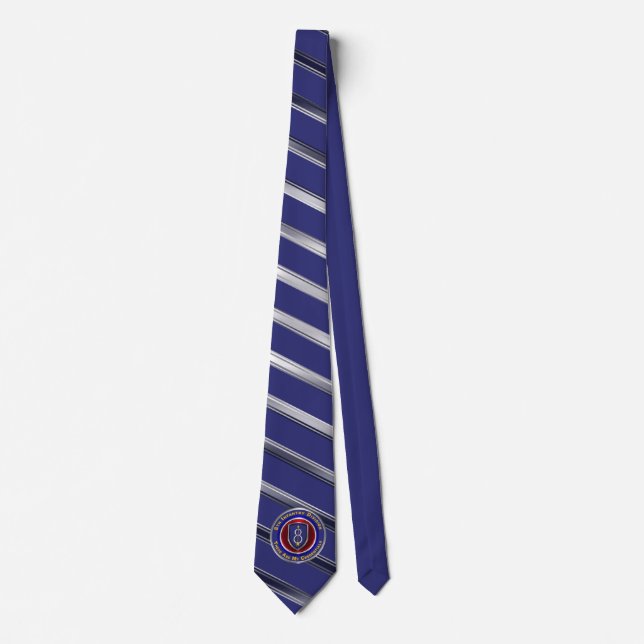8th Infantry Division “Pathfinder” Tie (Front)