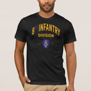 8th Infantry Division - United States Military T-Shirt