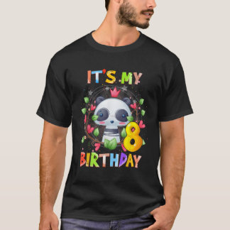 8Th Panda 8 Ns T-Shirt