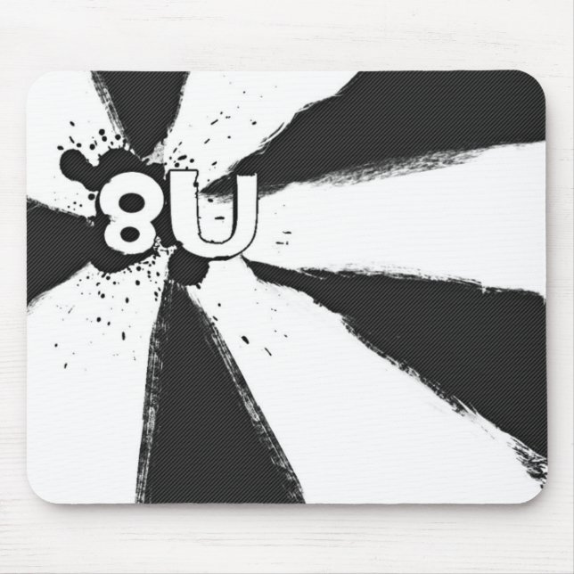 8U Mousepad: Style 4 Mouse Pad (Front)
