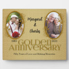 8x10 Golden 50th Wedding Anniversary Photo
