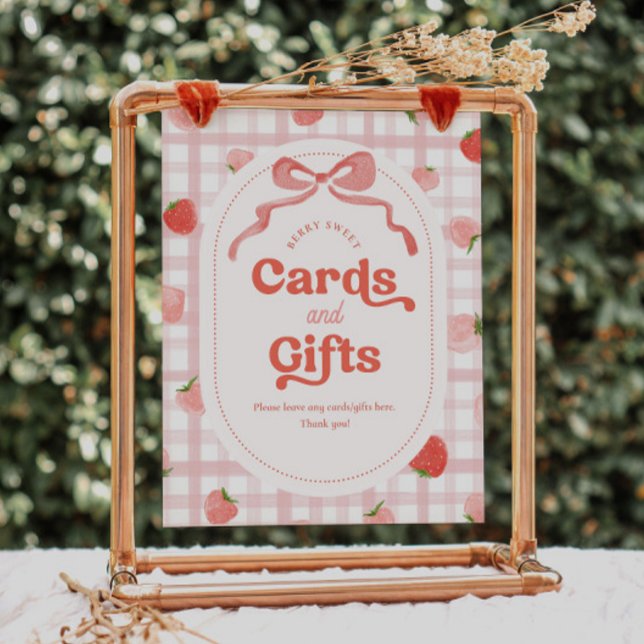 8x10 Inch Berry Cards & Gifts Sign (Creator Uploaded)