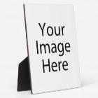 8x10" Plaque Photo Panel with Easel