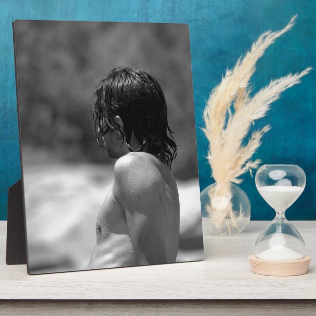 8x10 With Easel Plaque (Side)