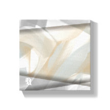 8x8"  Sandy Tornado Trend Abstract Art Beige