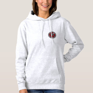 [900] Assyrian Winged Lion: Silver & Black Lamassu Hoodie