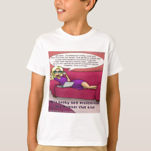 900 Number Geeky SEO Girls Gone  T-Shirt