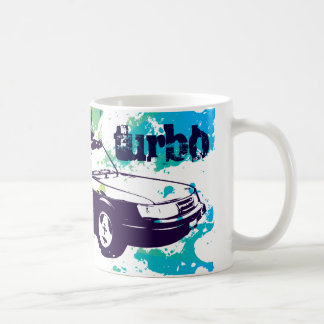 900-vert turbo mug- grunge blue/green coffee mug