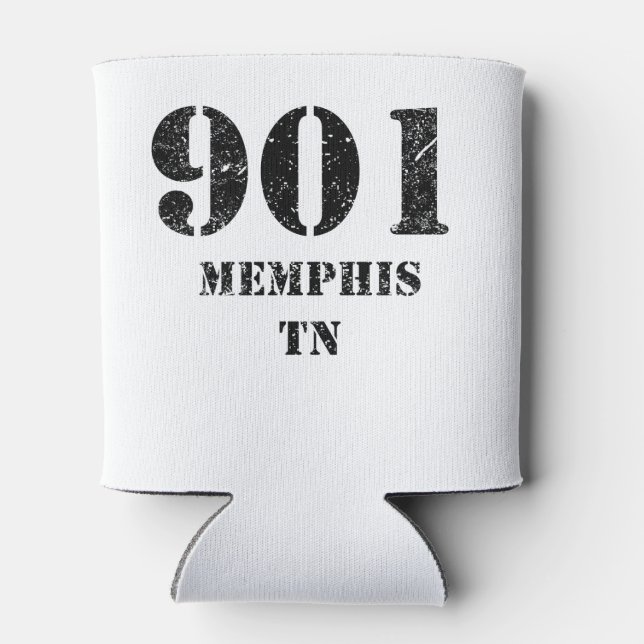 901 Memphis TN Can Cooler (Back)