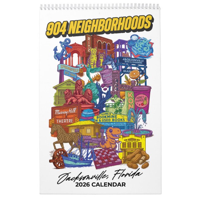 904 Neighbourhoods 2026 Calendar (Cover)