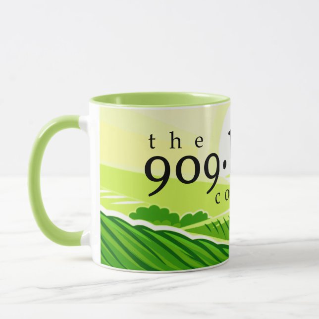 909 Books Collective Mug, 11 oz Mug (Left)