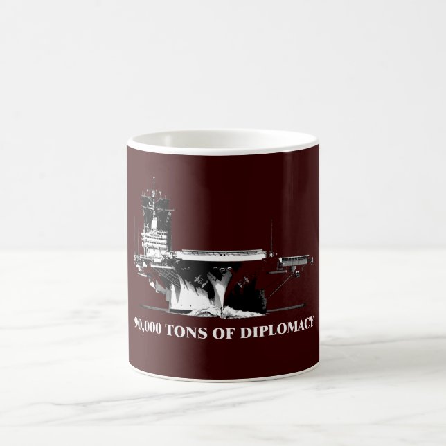 90,000 tons of diplomacy coffee mug (Center)