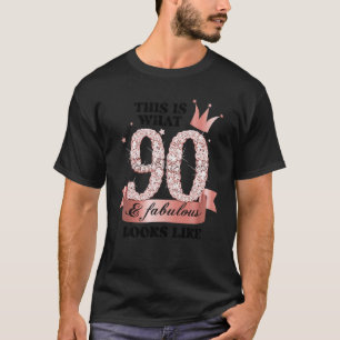 90 & Fabulous I Rose And White Party Group Candid  T-Shirt