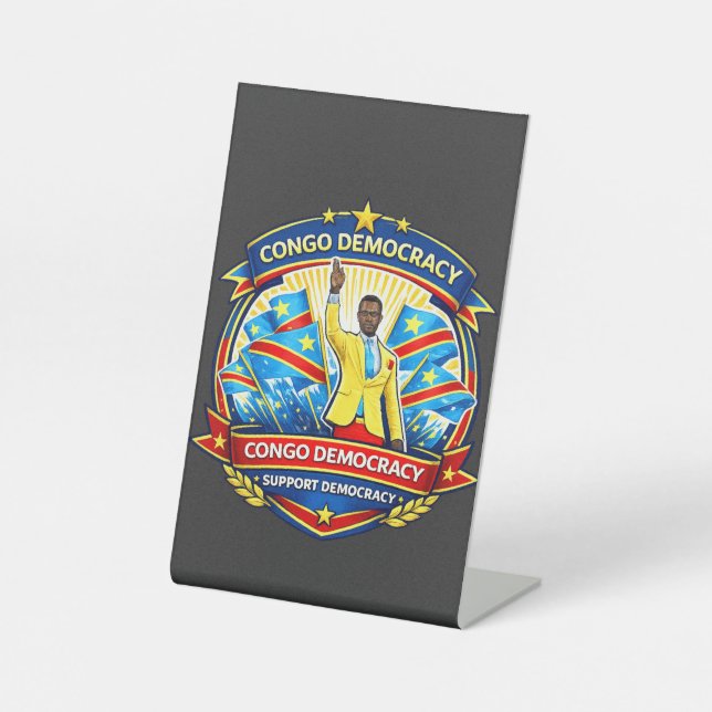 90 Minutes Without Moving – The Legendary Congo Fa Pedestal Sign (Front)